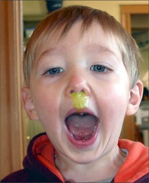 Sam: A bit older with another Snoterpillar