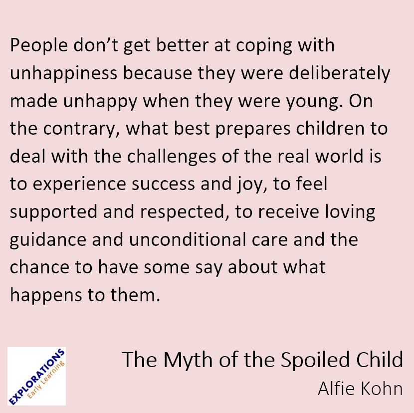 The Myth Of The Spoiled Child | Quote 01247