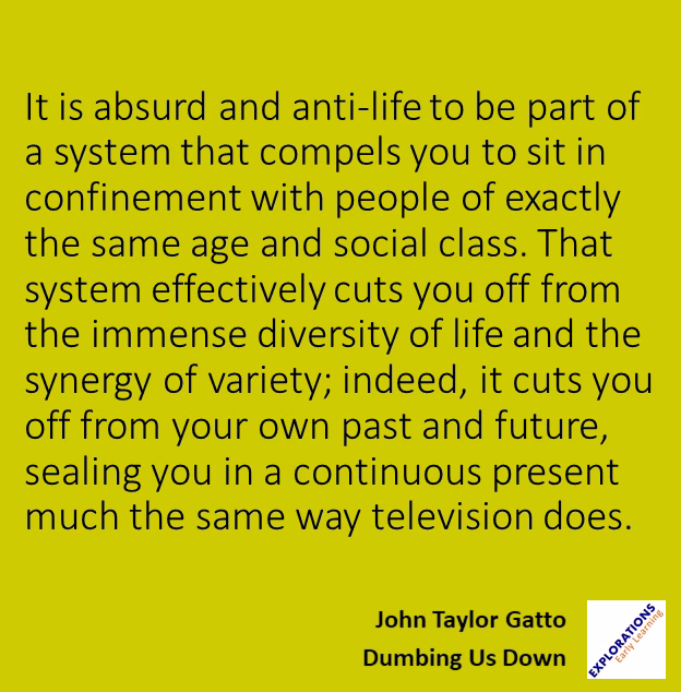 Dumbing Us Down  | Quote 01281