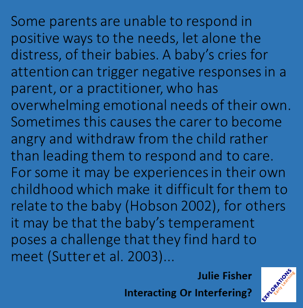 Interacting Or Interfering? | Quote 01297