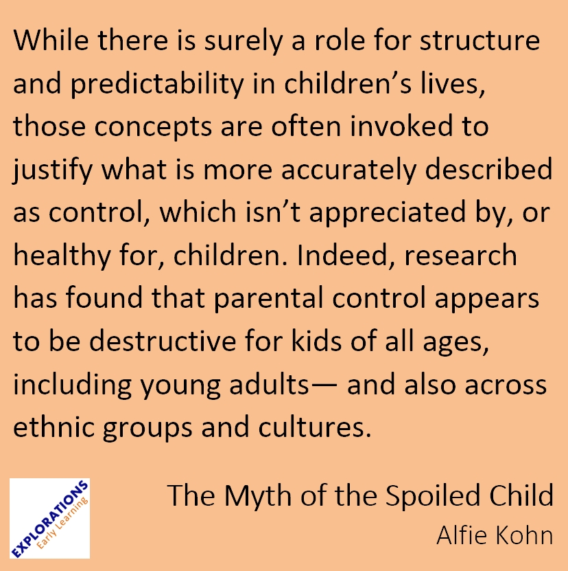 The Myth Of The Spoiled Child | Quote 00811