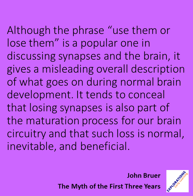 The Myth Of The First Three Years | Quote 01502