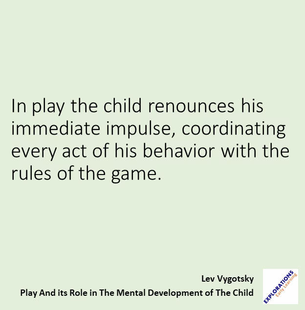 Play And Its Role In The Mental Development Of The Child | Quote 00960