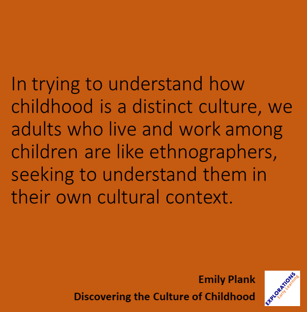 Discovering The Culture Of Childhood | Quote 00975