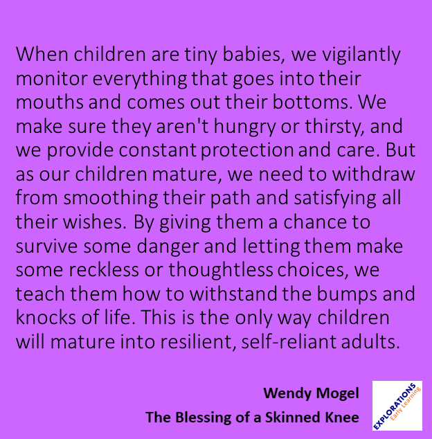 The Blessing Of A Skinned Knee  | Quote 01022