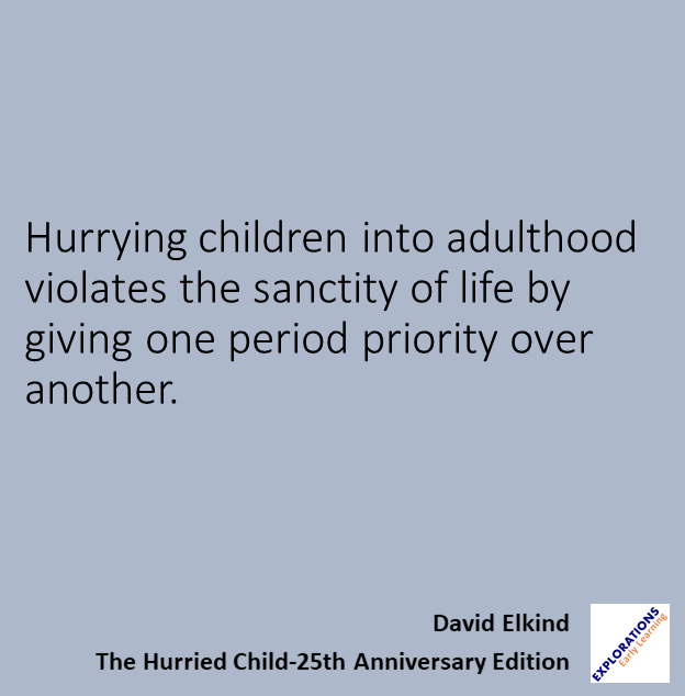 The Hurried Child-25Th Anniversary Edition | Quote 01684