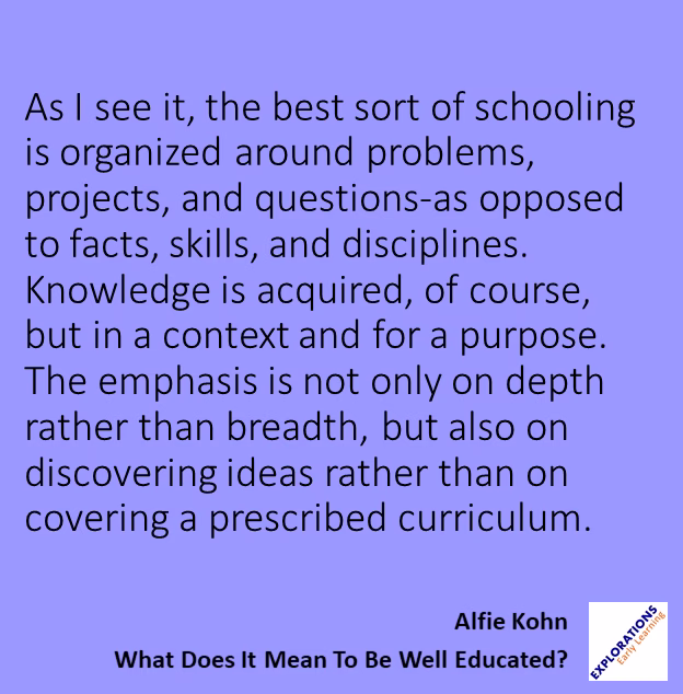 What Does It Mean To Be Well Educated? | Quote 01070