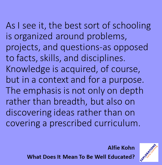What Does It Mean To Be Well Educated? | Quote 01070