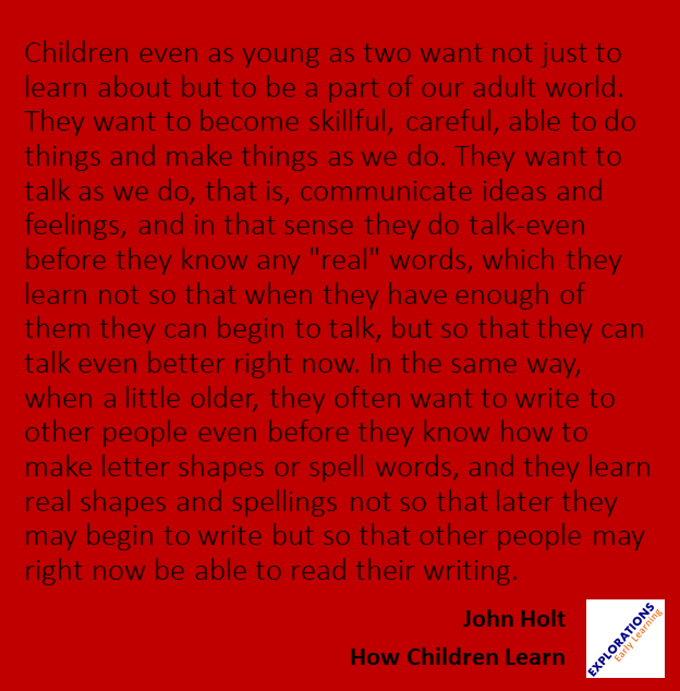 How Children Learn | Quote 01059