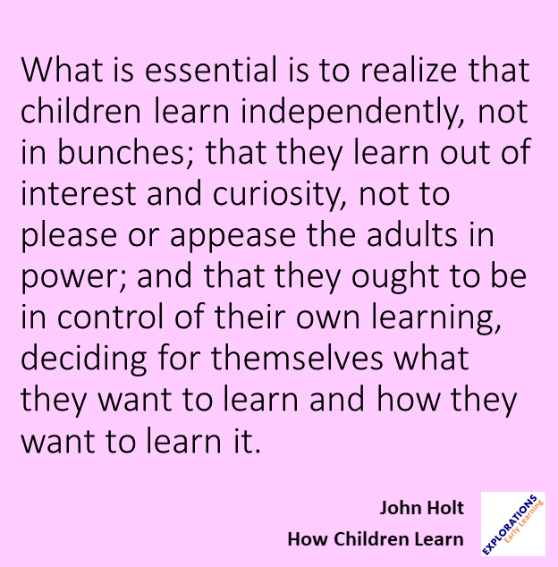 How Children Learn | Quote 01088