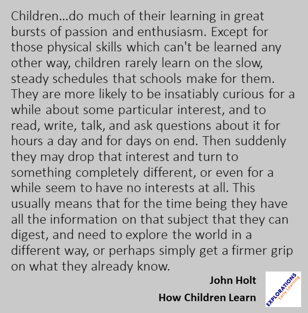 How Children Learn | Quote 00575