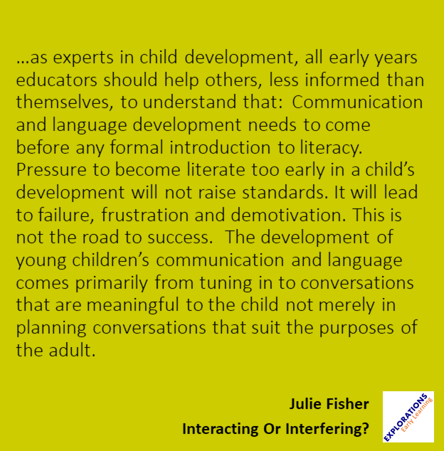 Interacting Or Interfering? | Quote 00562