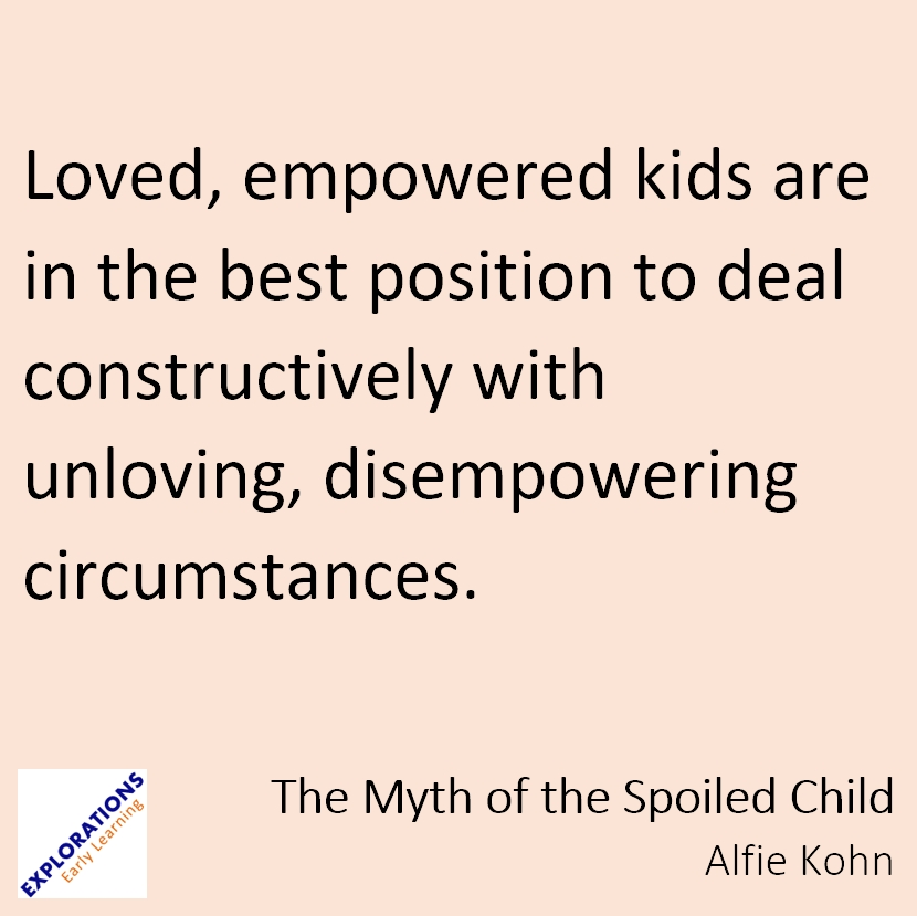 The Myth Of The Spoiled Child | Quote 00557