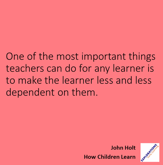 How Children Learn | Quote 01185
