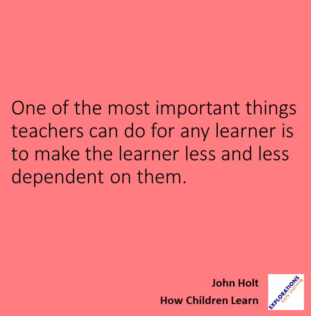 How Children Learn | Quote 01185