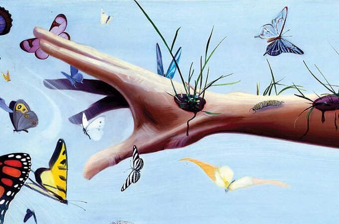 LETTING BIODIVERSITY GET UNDER OUR SKIN