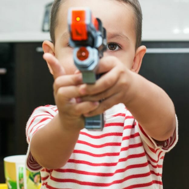 MY TODDLER LOVES GUN PLAY — HERE’S WHY I’M FINALLY LETTING IT GO