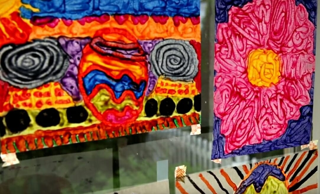 Video | Melted Crayon Art