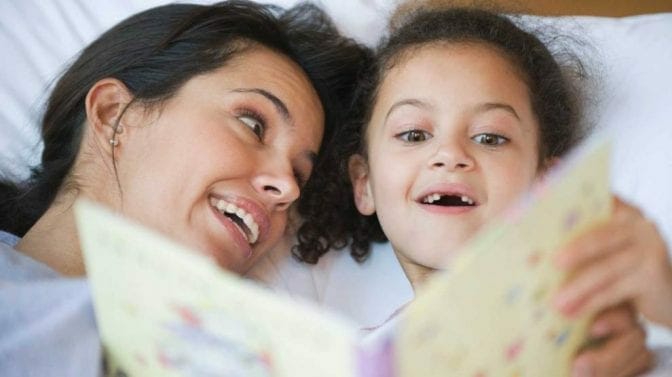 Bedtime stories affect child’s mental well being