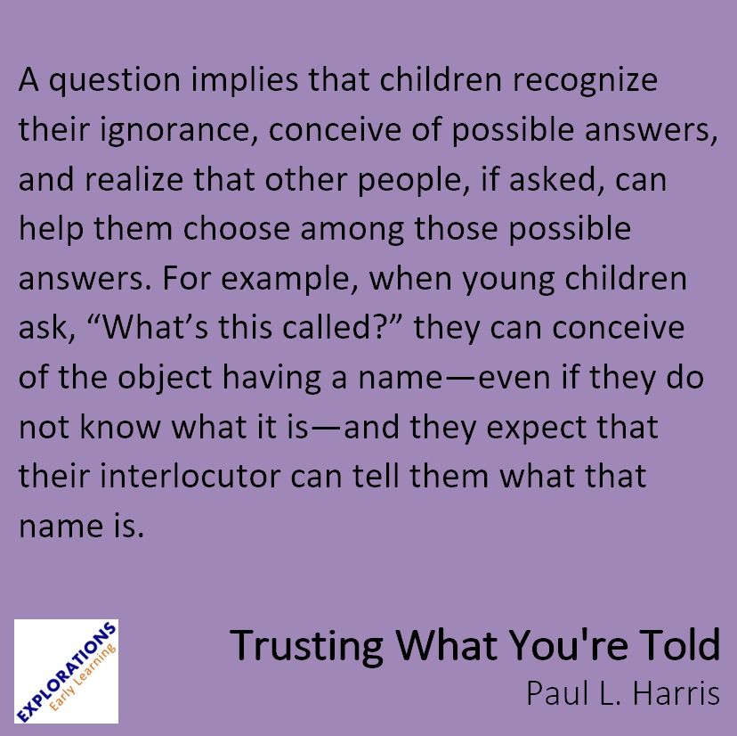 Trusting What You’re Told | Quote 01962