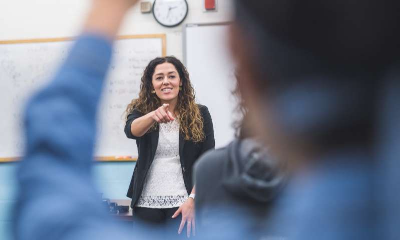 When teachers think differently about themselves as math learners, students benefit