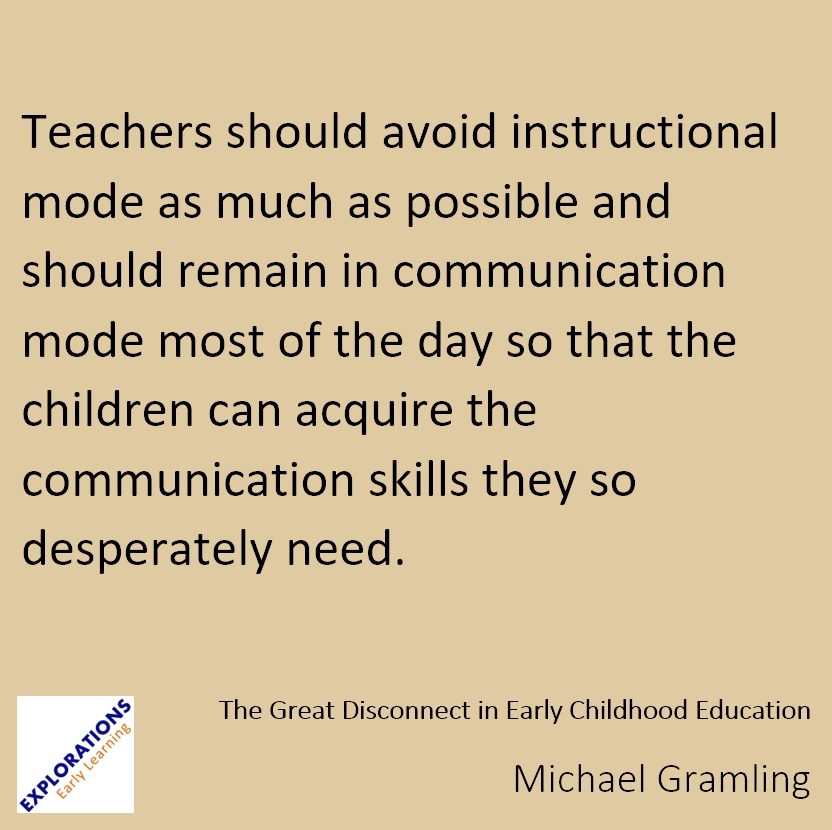 The Great Disconnect In Early Childhood Education | Quote 02019