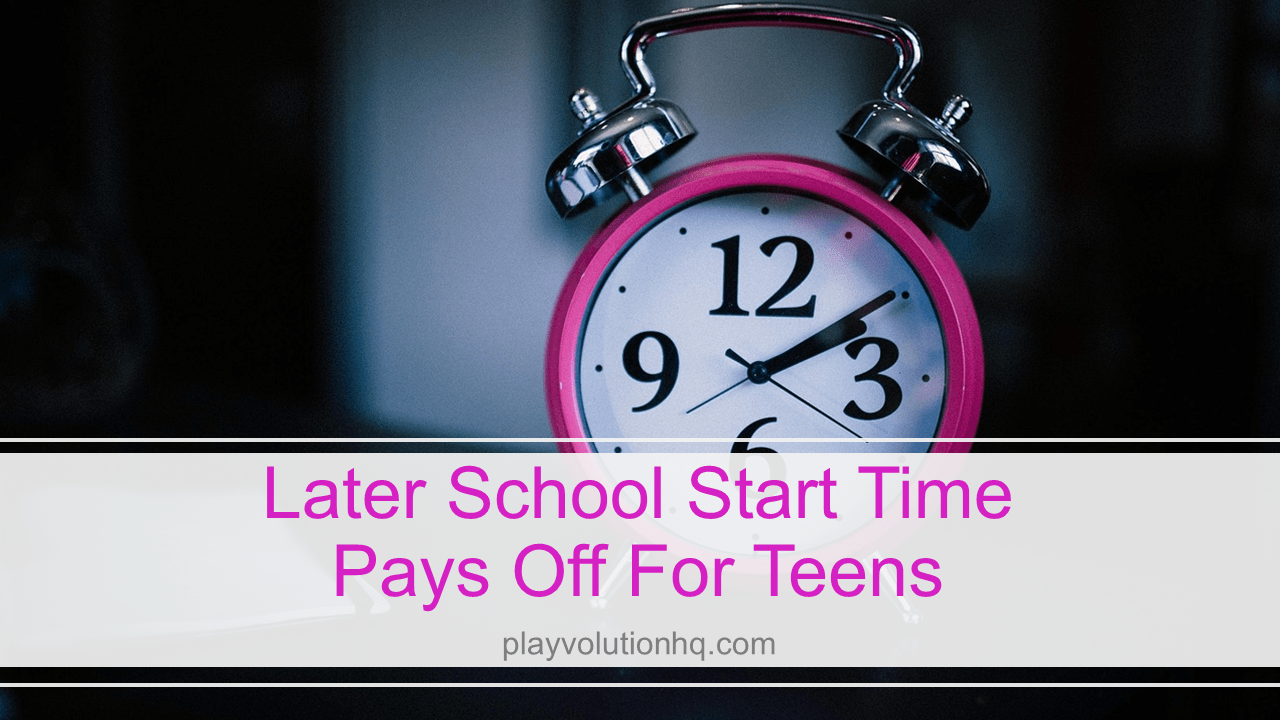 Later School Start Time Pays Off For Teens