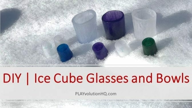 DIY | Ice Cube Glasses and Bowls