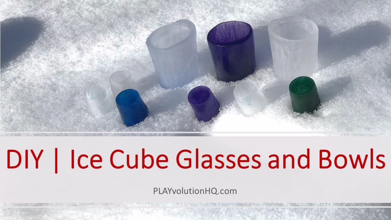 DIY | Ice Cube Glasses and Bowls