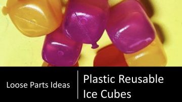 Plastic Reusable Ice Cubes