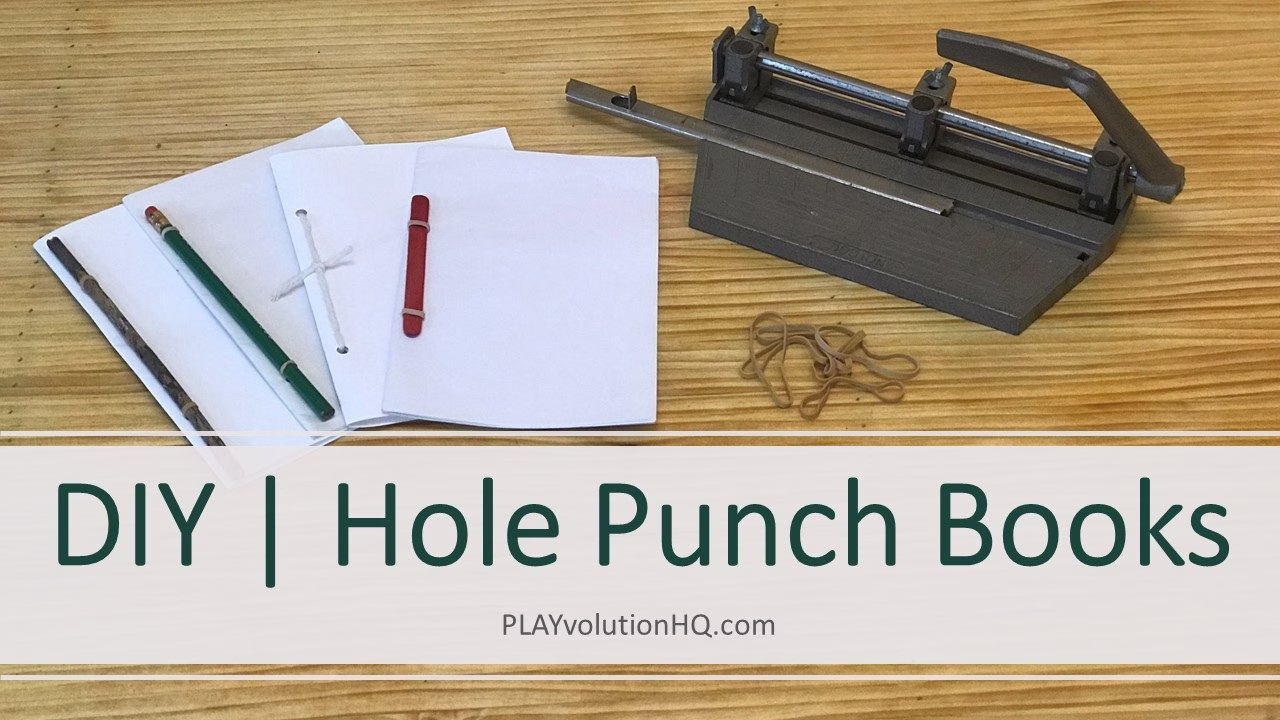 DIY | Hole Punch Books