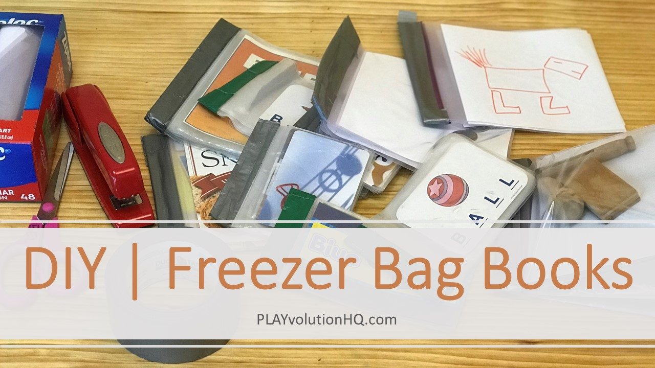 DIY | Freezer Bag Books