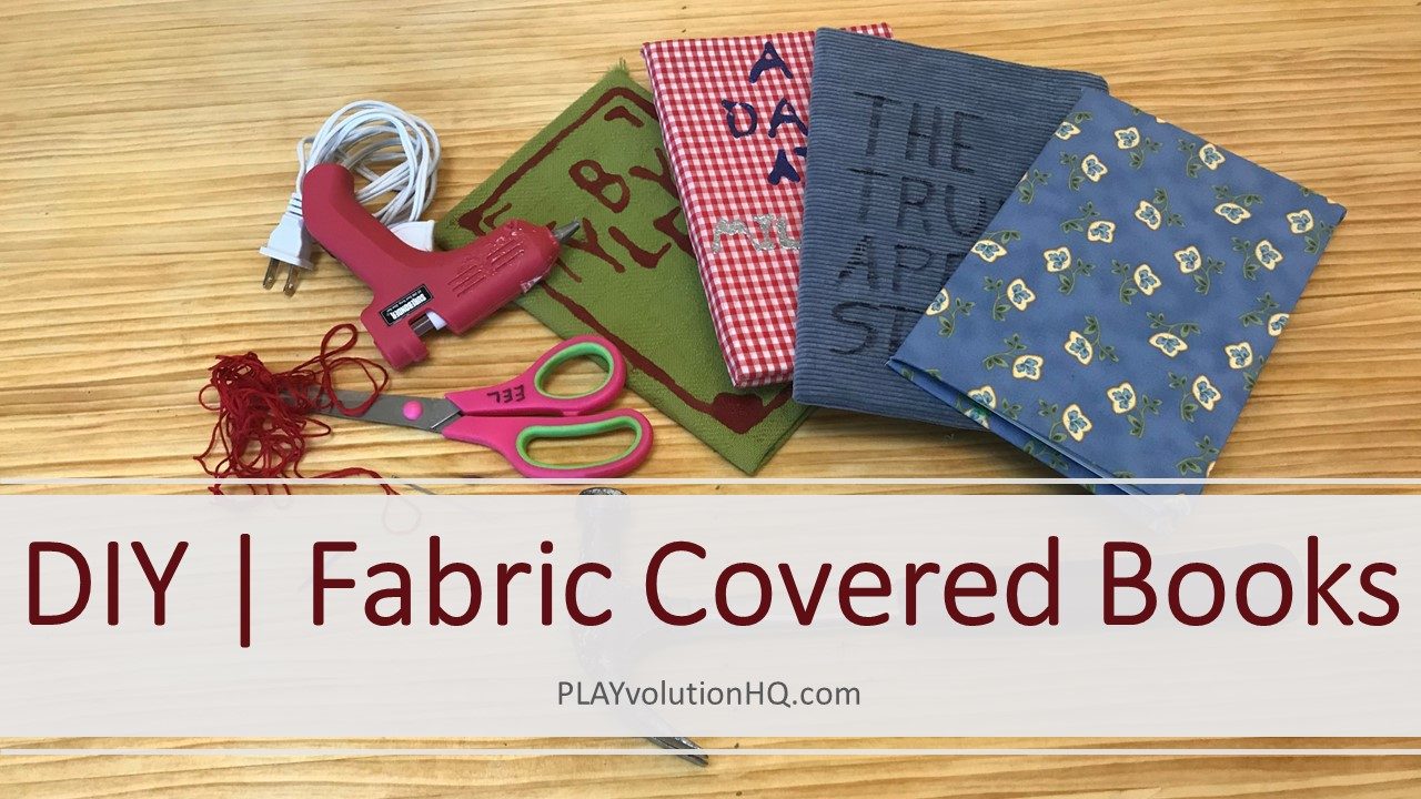 DIY | Fabric Covered Books