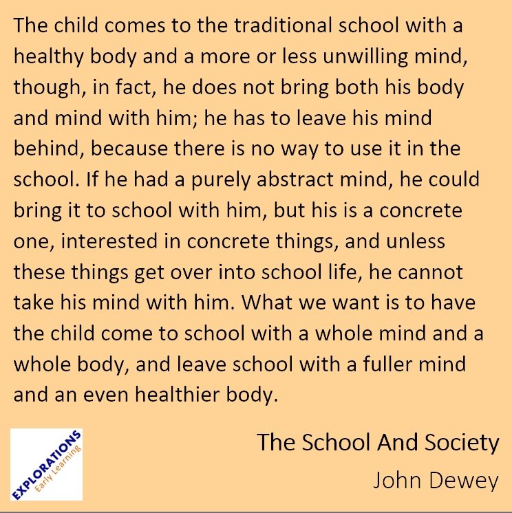 The School And Society | Quote 02375