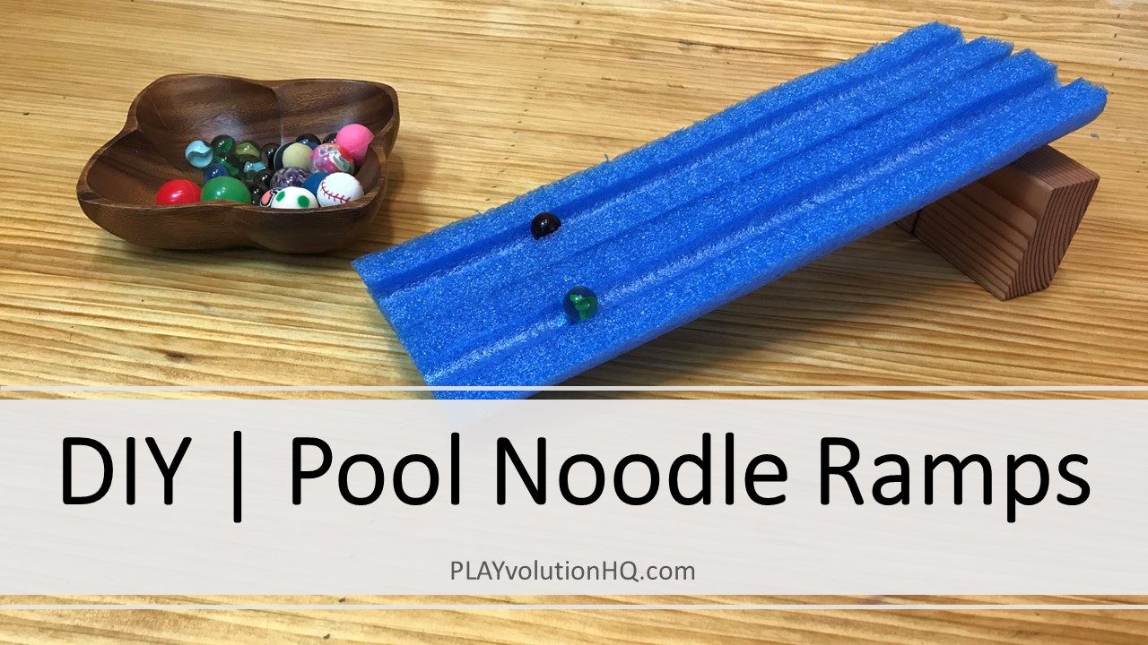 DIY | Pool Noodle Ramps