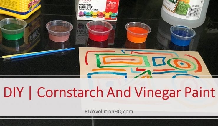 DIY | Cornstarch And Vinegar Paint