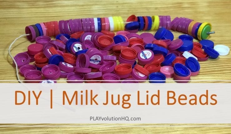 DIY | Milk Jug Lid Beads