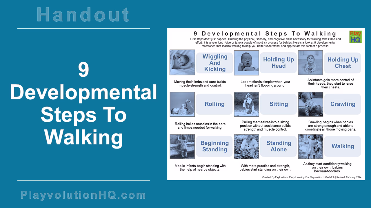 9 Developmental Steps To Walking