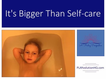 It's Bigger Than Self-care