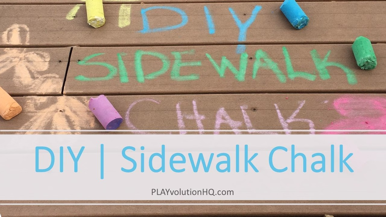 DIY | Sidewalk Chalk
