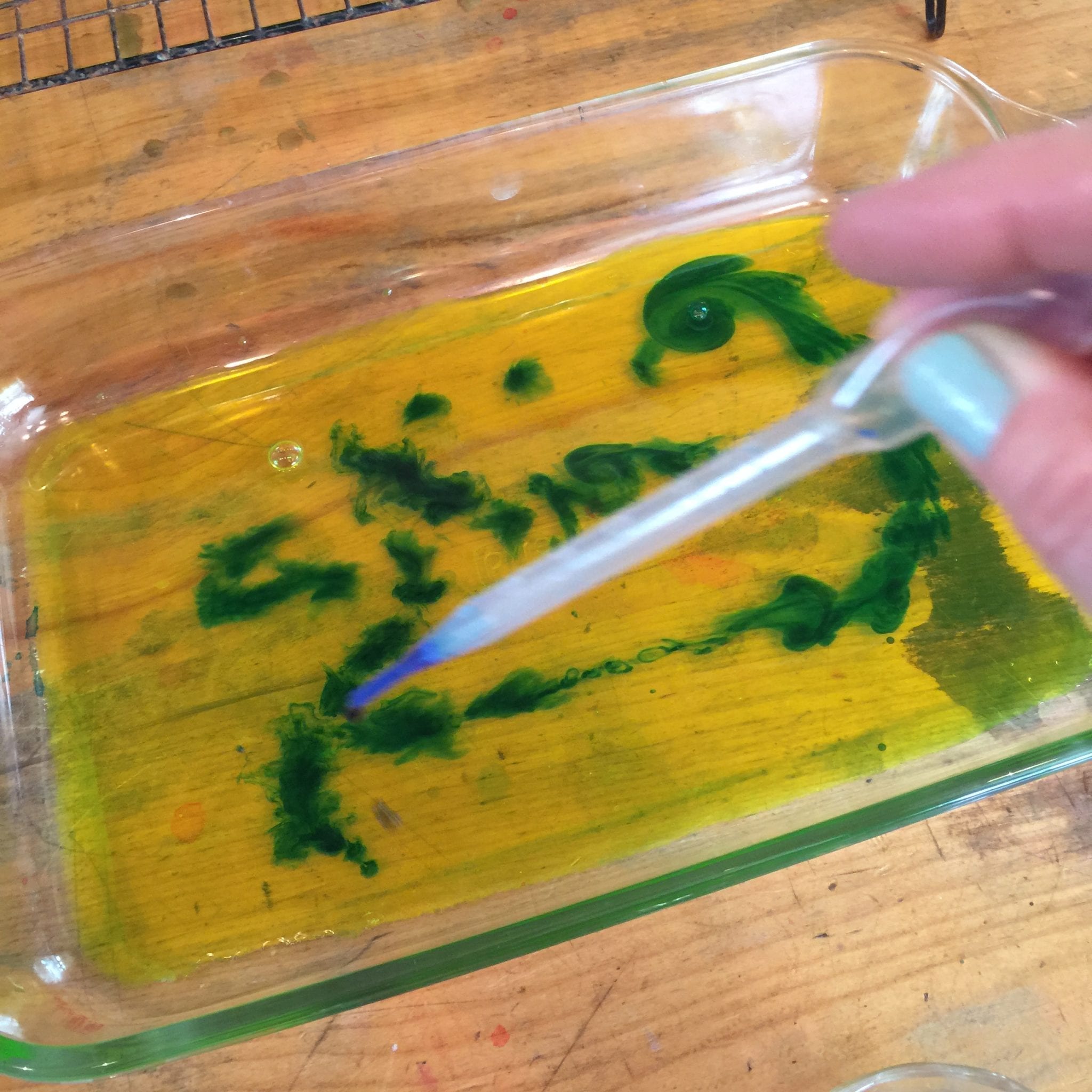 DIY Oil And Water Droplet Painting Playvolution HQ