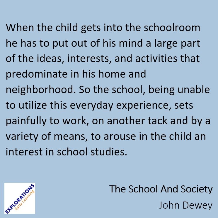 The School And Society | Quote 02617