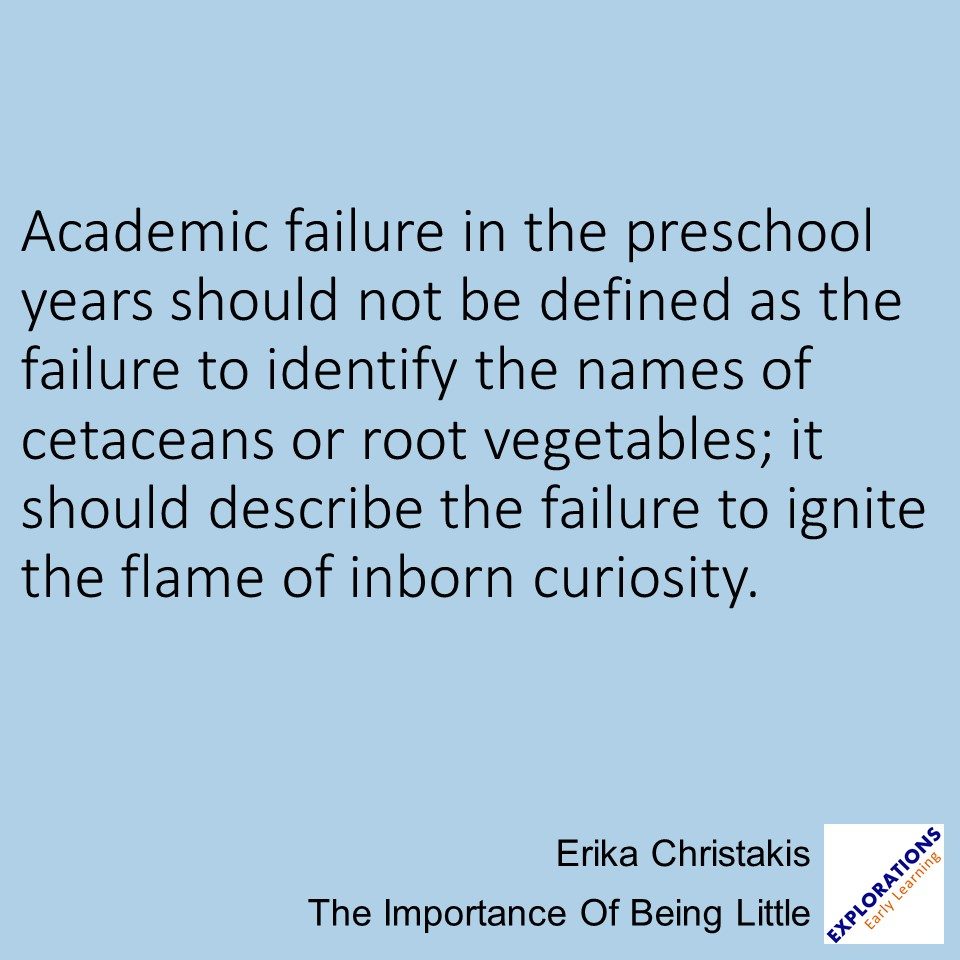 The Importance Of Being Little | Quote 02714