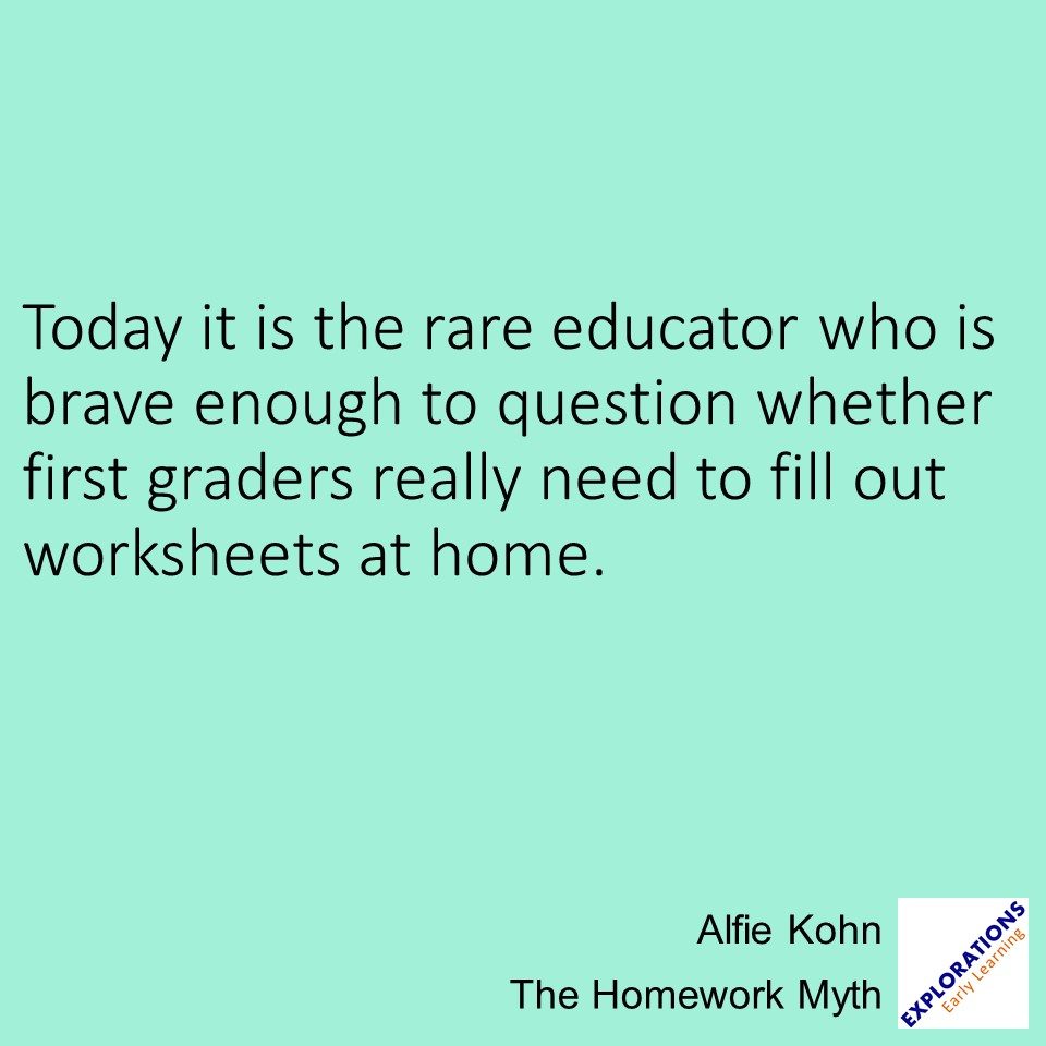 The Homework Myth | Quote 02726
