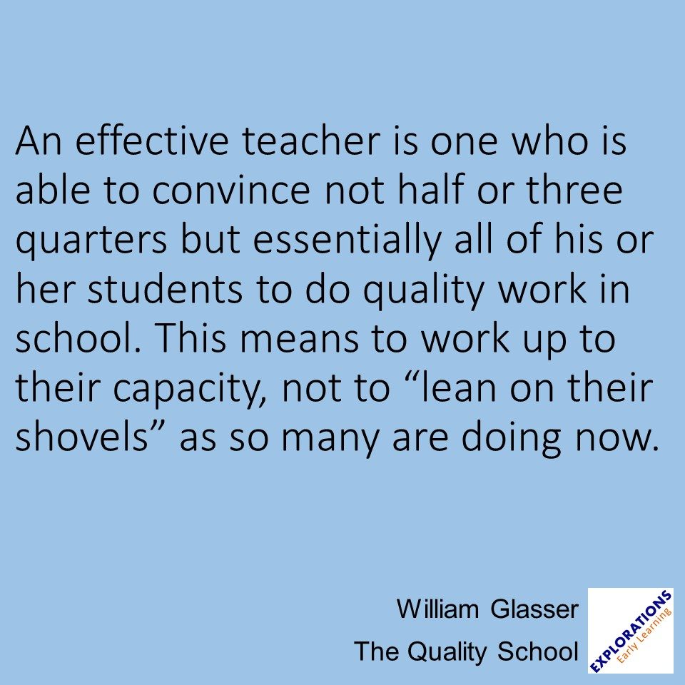 The Quality School | Quote 02740