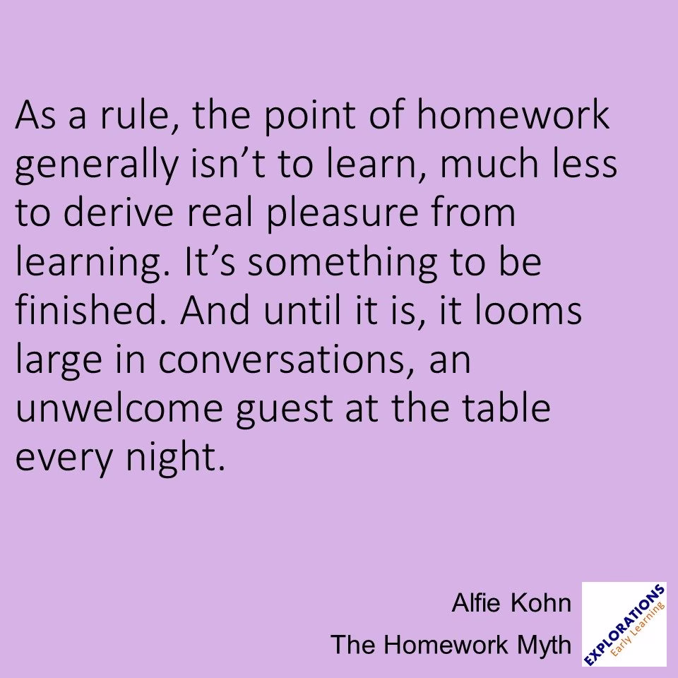 The Homework Myth | Quote 02746
