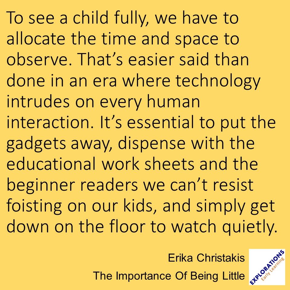 The Importance Of Being Little | Quote 02757