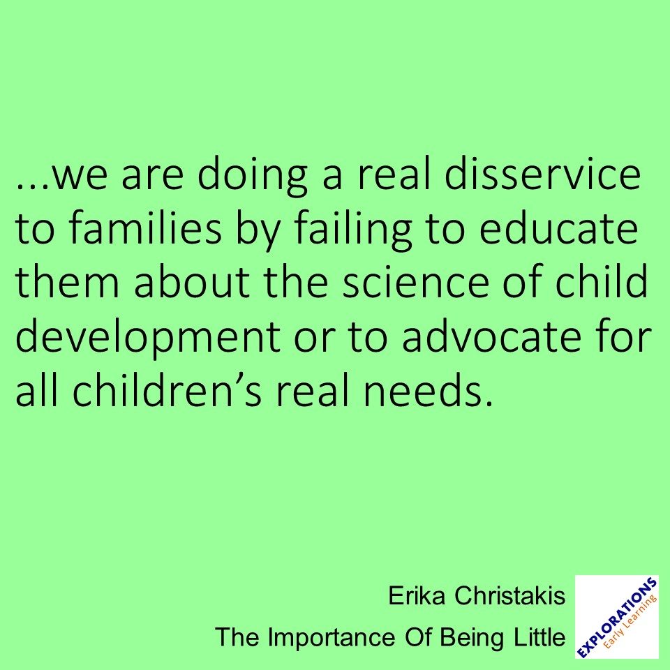 The Importance Of Being Little | Quote 02763