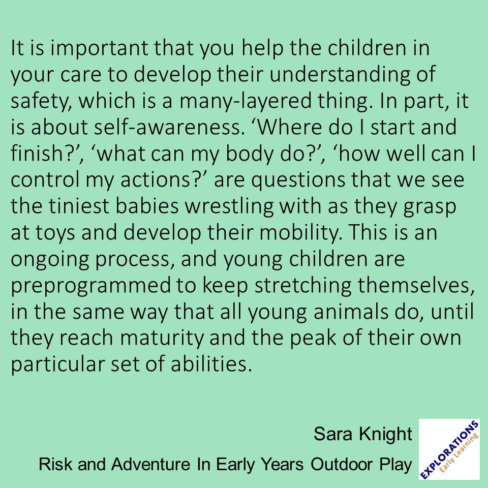 Risk and Adventure In Early Years Outdoor Play | Quote 02787