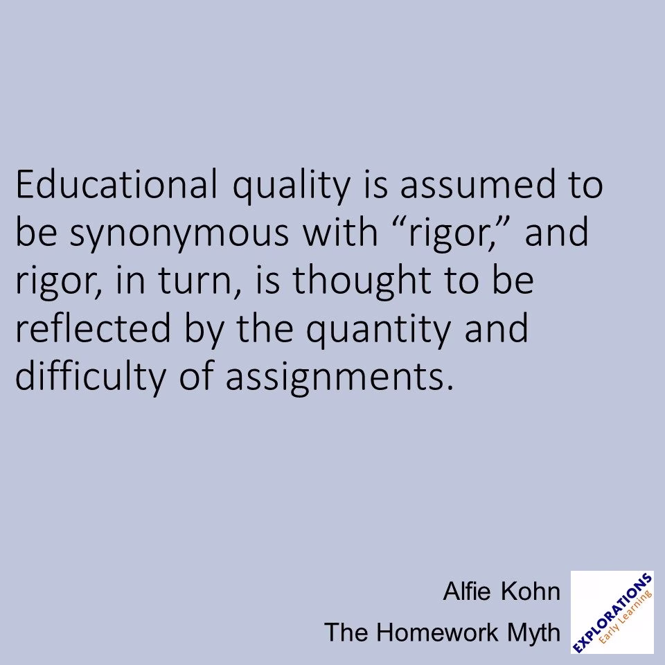 The Homework Myth | Quote 02789